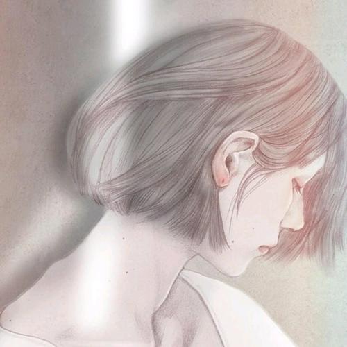 短发卡通头像女 卡通短发女孩头像