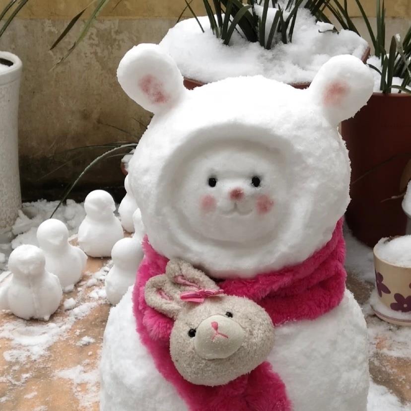 好看的2022雪人头像图片大全