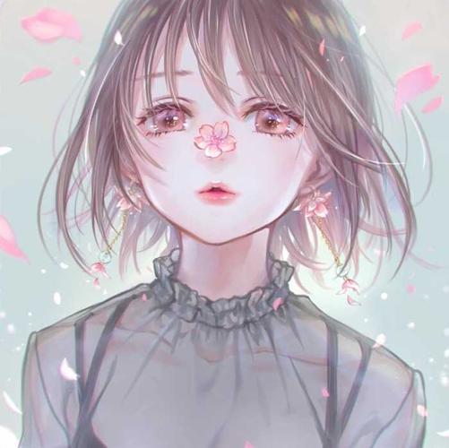 卡通头像女微信 卡通女孩微信头像图片