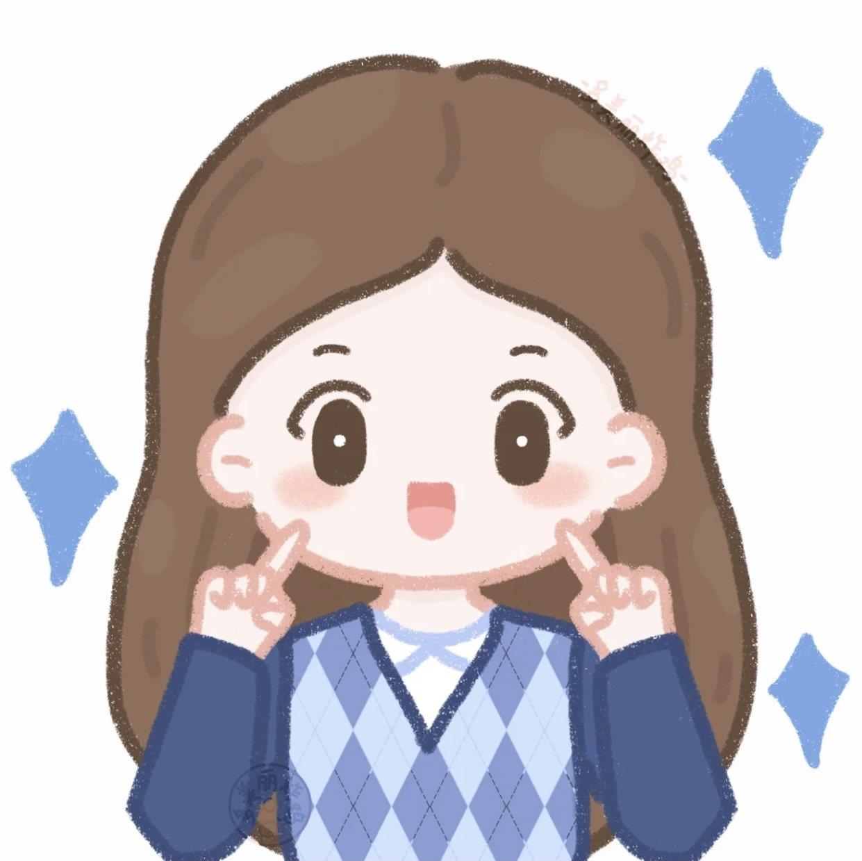 卡通少女头像可爱图片 可爱卡通头像女生图片