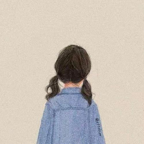 头像图片背影 女生背影头像