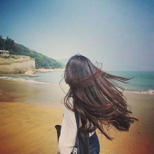 美女背影头像气质长发 美女图片头像背影短发