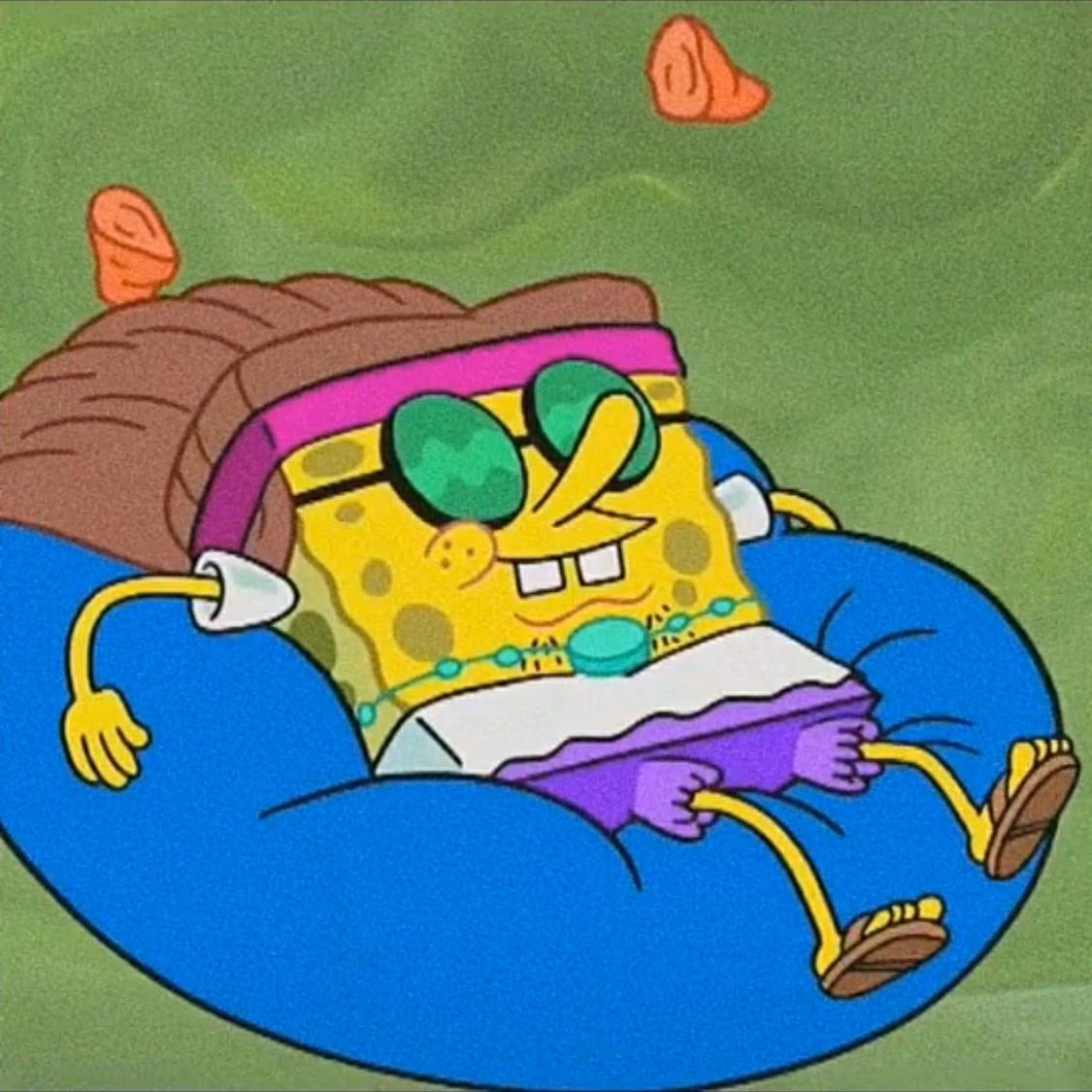 海绵宝宝派大星情头可爱 海绵宝宝派大星情侣头像一对