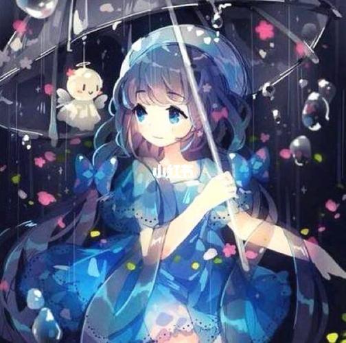 蓝色系女生头像 蓝色系的头像图片女生