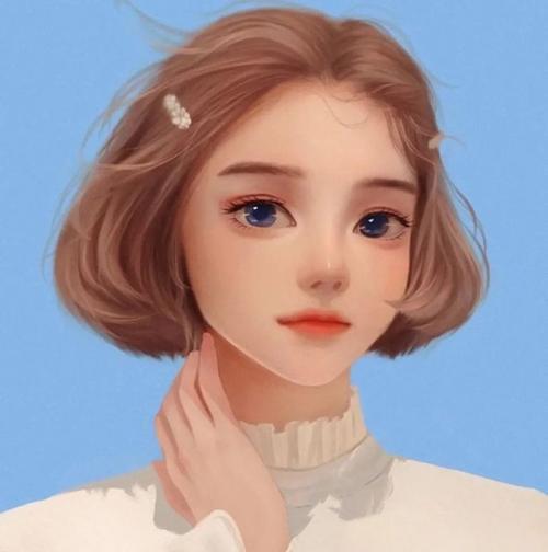 最近很火的手绘头像女 最近很火的手绘头像女小红书