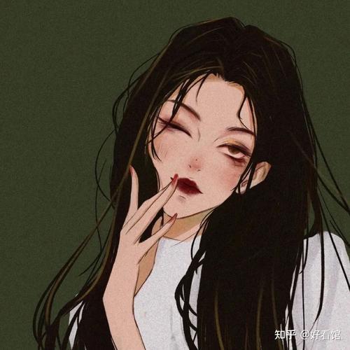 最近很火的手绘头像女 最近很火的手绘头像女小红书
