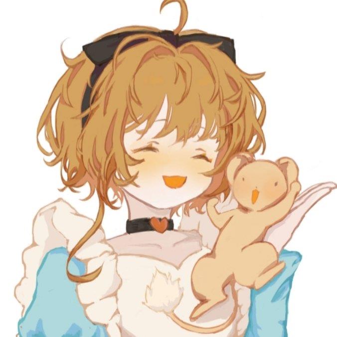 魔卡少女樱可爱头像 魔卡少女樱手绘头像图片