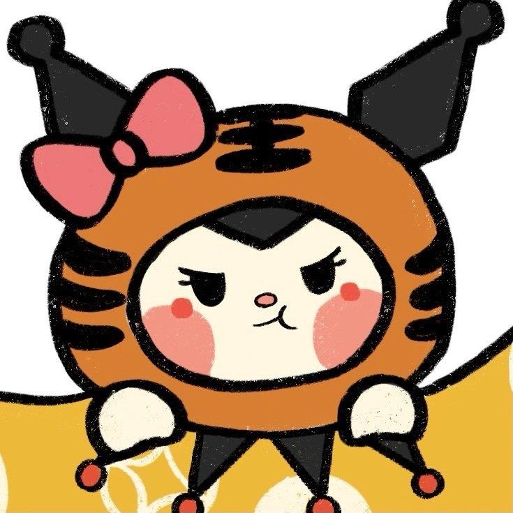 虎年Hello Kitty头像图片 2022新年微信卡通头像图片