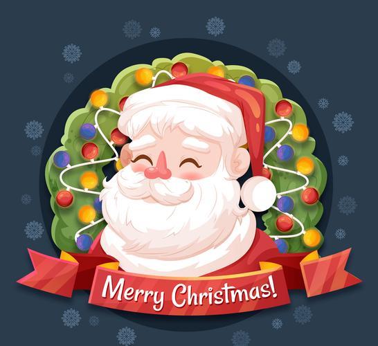 圣诞老人头像 圣诞老人的样子图片