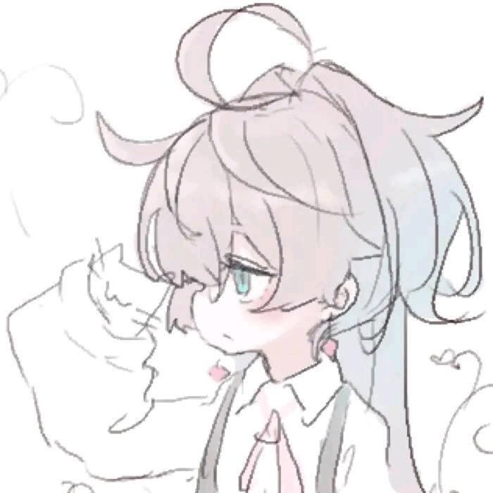 简笔手绘女生头像 2022最新手绘头像图片