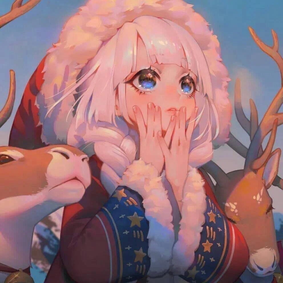 小清新女生卡通头像 2022唯美卡通女生头像图片