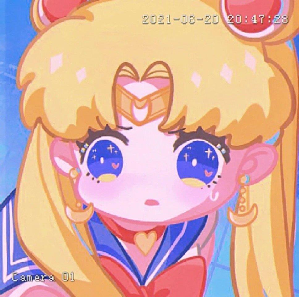 美少女战士手绘头像 美少女战士可爱头像q版图片