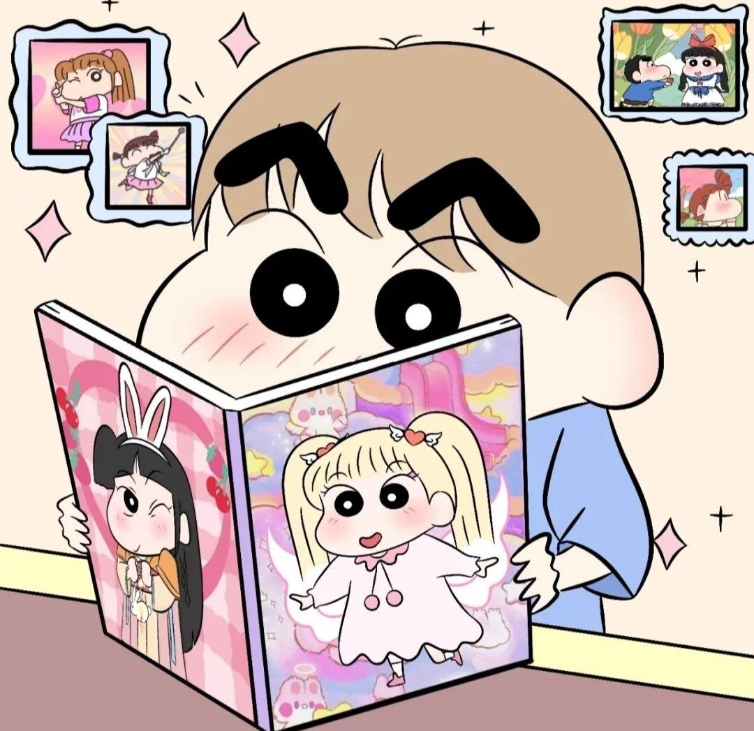 微信头像卡通蜡笔小新图片 卡通蜡笔小新头像大全