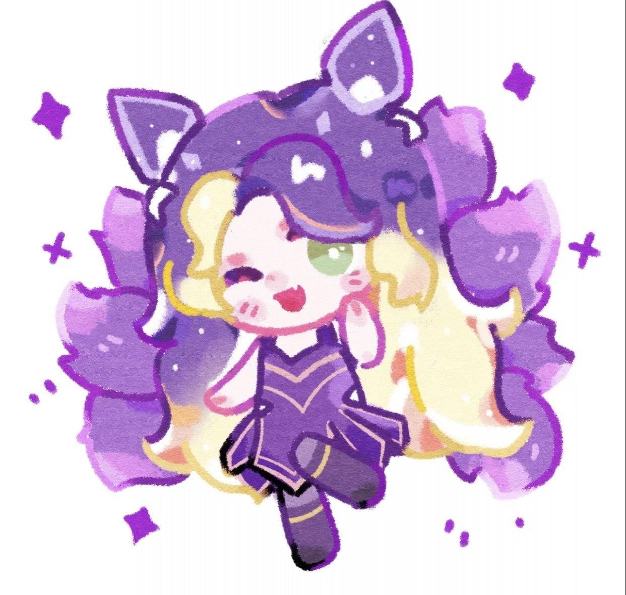 可爱卡通女孩图片头像 2022卡通女孩高清头像