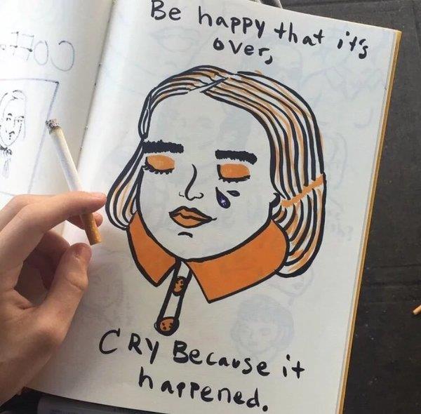 搞笑可爱的微信头像丨看过山见过海 让我驻足的却是一大雨