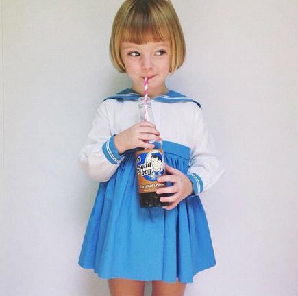 单纯可爱的外国小萝莉微信头像图片大全