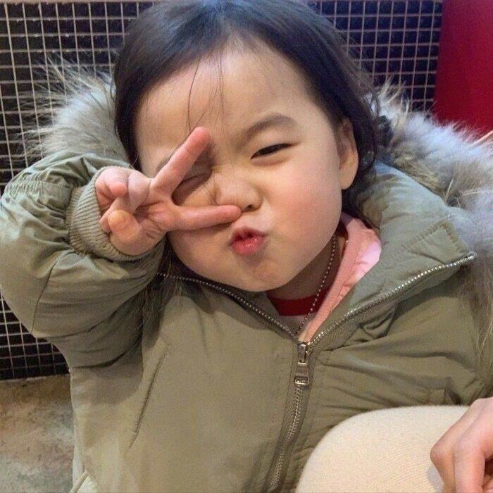 可爱的萌娃2021微信精选头像图片