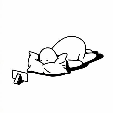 可爱小人微信头像丨在遇见你以后的美好无需祈祷