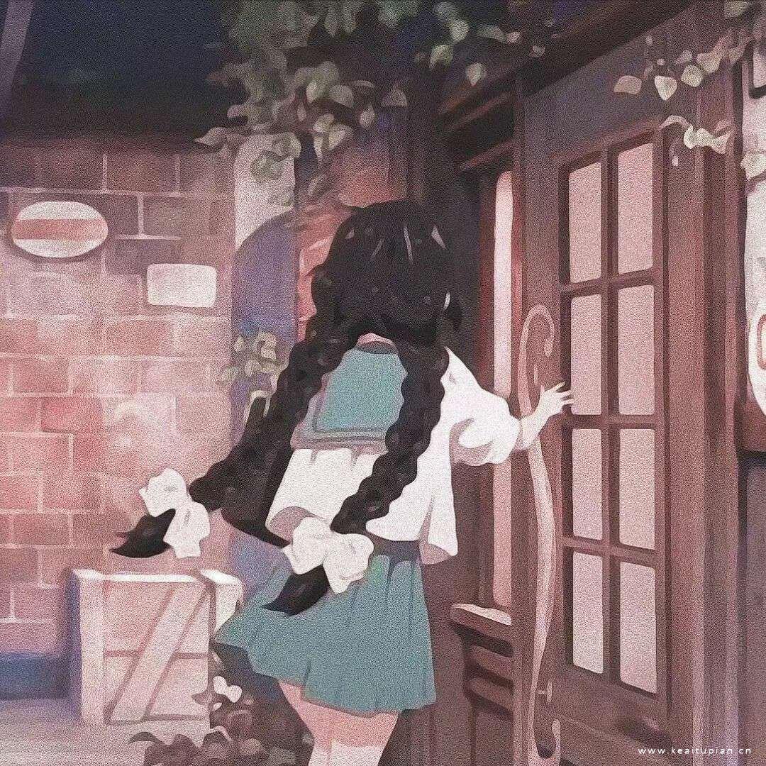 好看的动漫女孩子头像丨希望听歌的人和夜晚的星星都没有意外