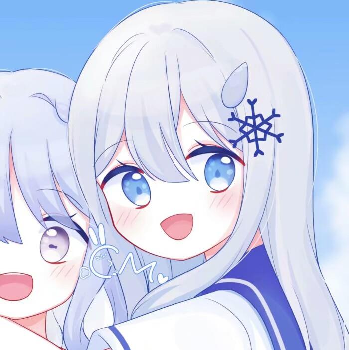 可爱动漫萝莉情头图片丨做好自己就够了，不要在乎别人怎么说