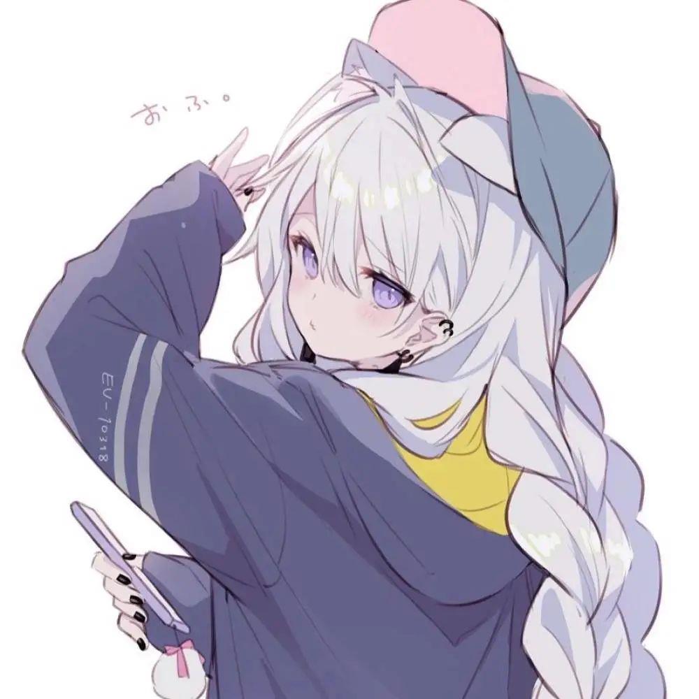 托秋风寄信 我在冬日暖阳里等你丨二次元头像图片