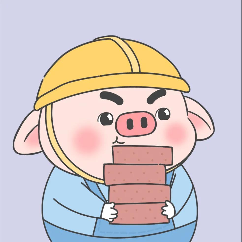 2021热门的卡通猪猪情头 超萌可爱情侣头像图片