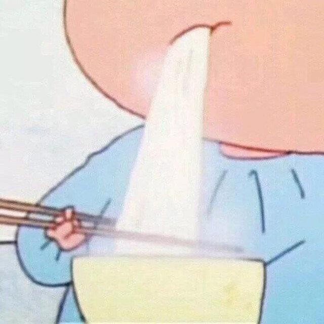 干饭人专属蜡笔小新吃美食头像图片