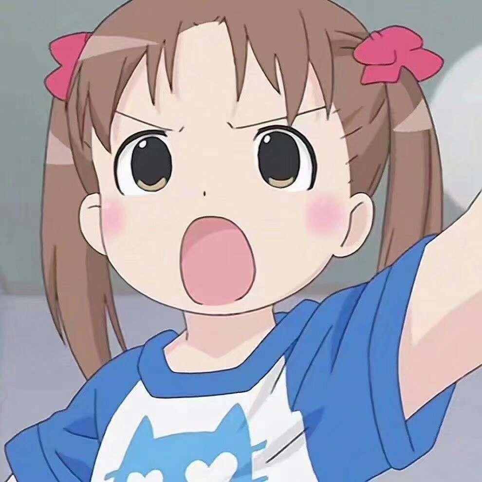 可爱的双马尾女生呆萌头像图片