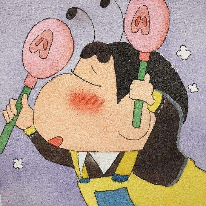 沙雕也可爱的蜡笔小新微信头像图片