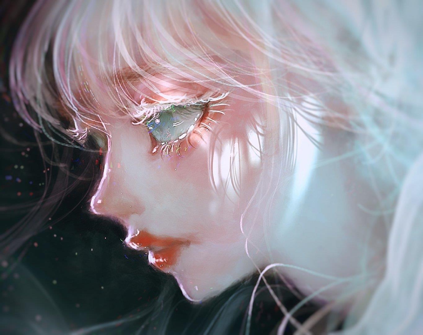 二次元美女图片头像|精致又漂亮的手绘女头