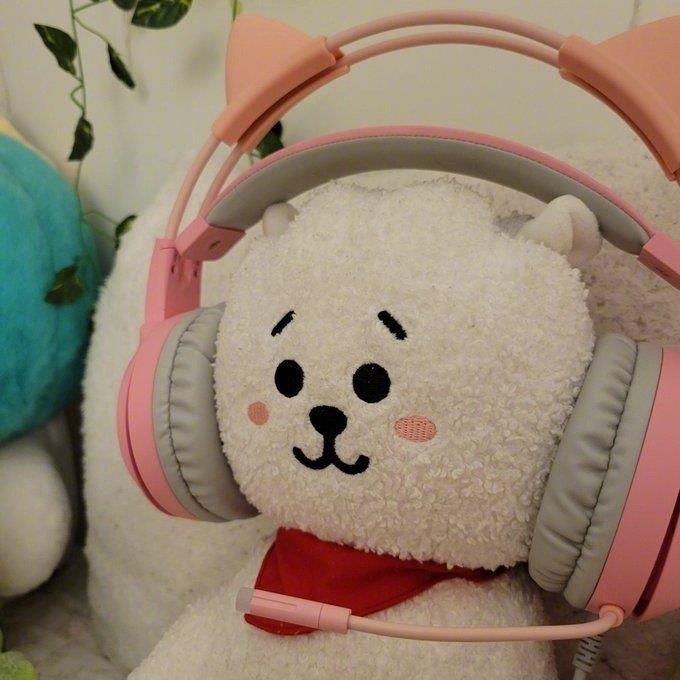 超萌可爱的BT21玩偶RJ头像图片