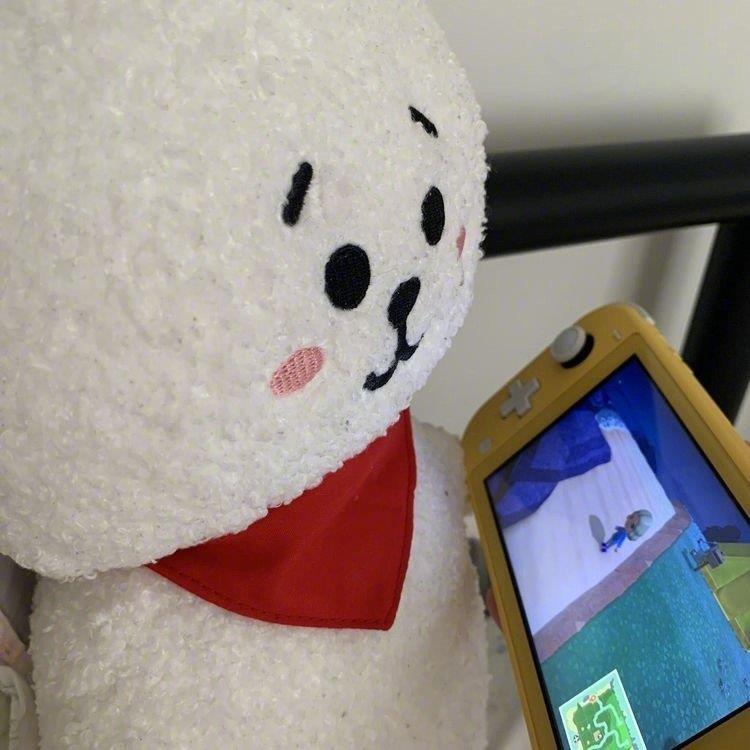 超萌可爱的BT21玩偶RJ头像图片