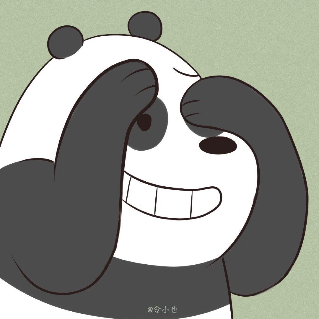咱们裸熊可爱微信头像丨生活就是生的不尽人意，活的惊天动地