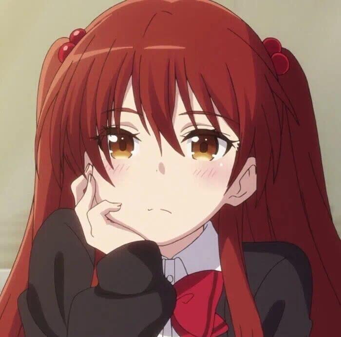 可爱高清女头丨小池塘边跌坐看鱼，眉挑烟火过一生