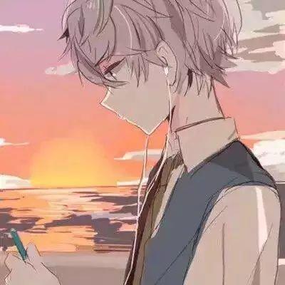 动漫男生高清QQ头像丨努力生活的人，希望你健康平安