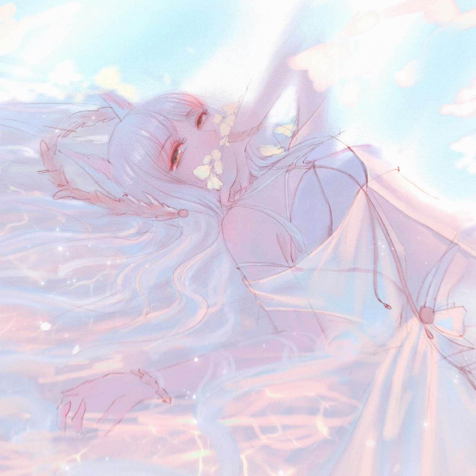 意境女生唯美头像图片丨不是故意离群 而是一个人真的很舒服