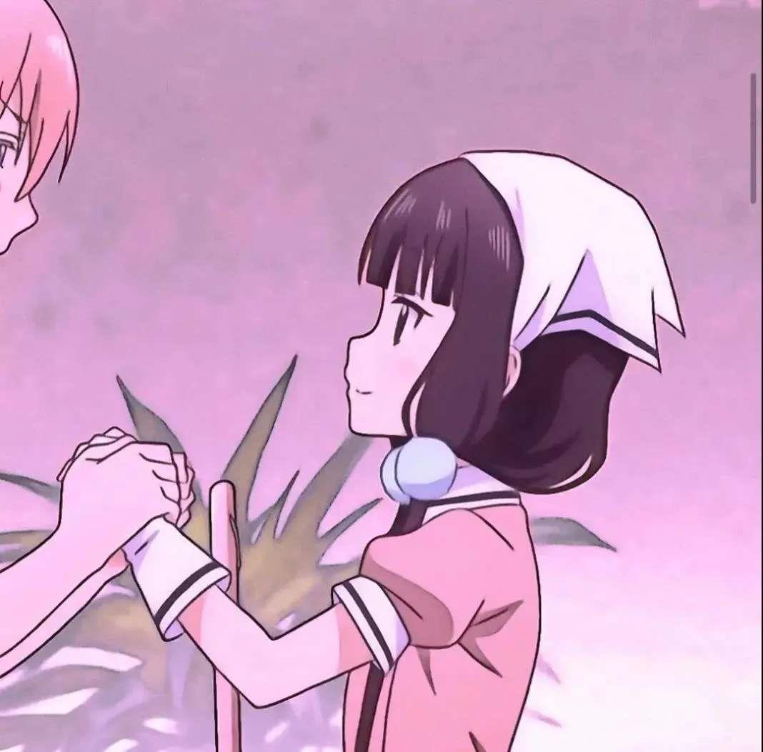 甜甜的动漫情头丨我怕我的放手一搏，换来的是你的越走越远