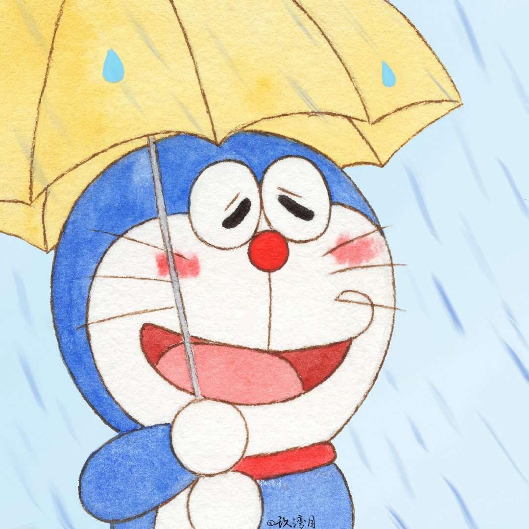 可爱高清的哆啦a梦四季心情头像图片2021