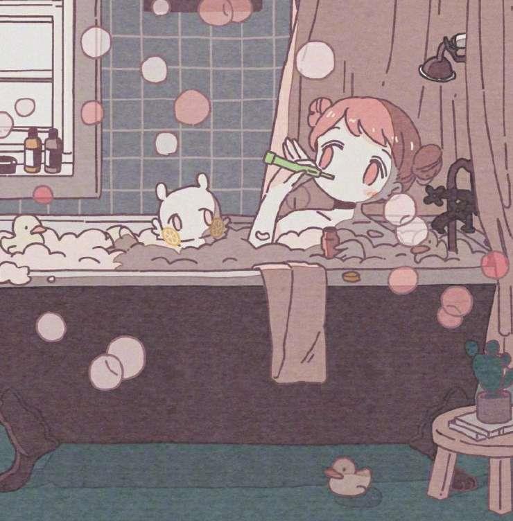 手绘卡通女生头像大全丨谁都想成为孟听谁又能遇见江忍