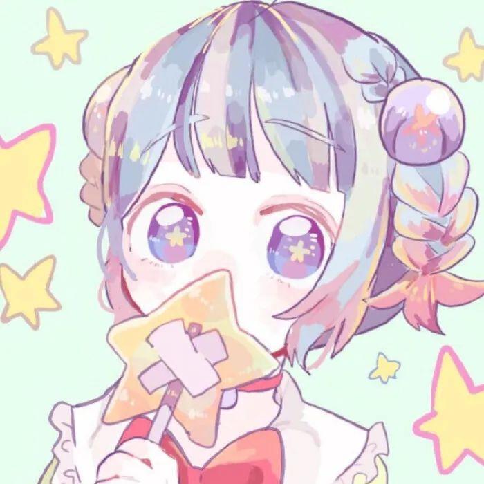 手绘卡通女生头像大全丨谁都想成为孟听谁又能遇见江忍