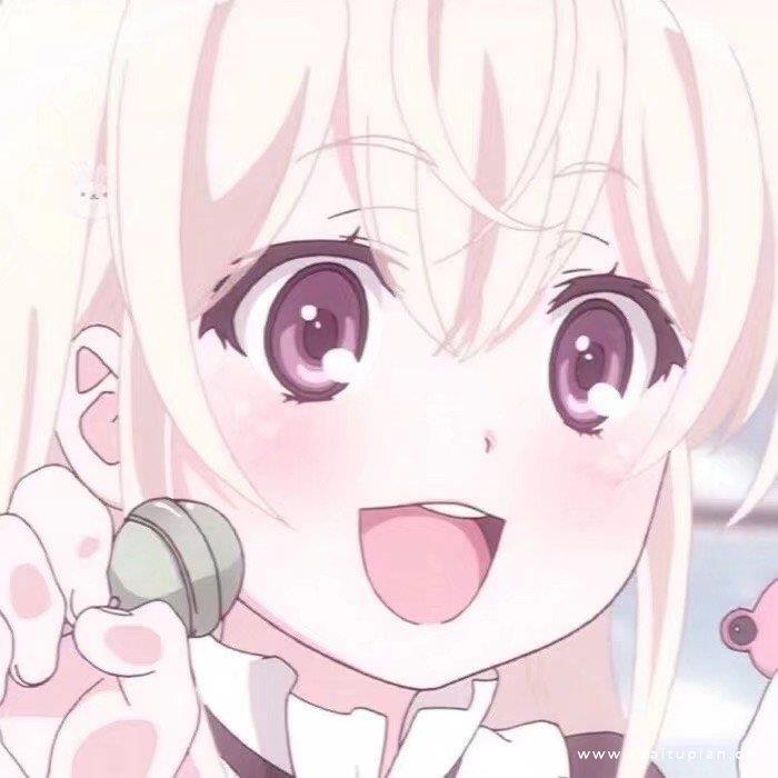 超可爱的动漫女生头像丨就当这次分开是一世纪的冷战