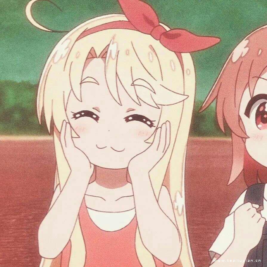 可爱呆萌动漫女生头像丨我还是想看看那年夏天，看看你