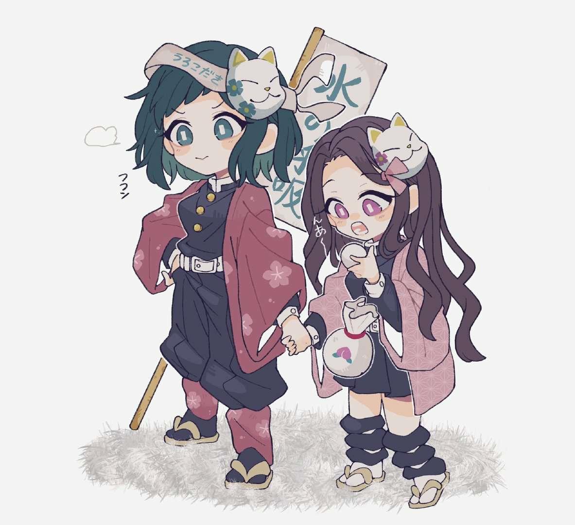 《鬼灭之刃》蝴蝶忍祢豆子可爱手绘头像大全