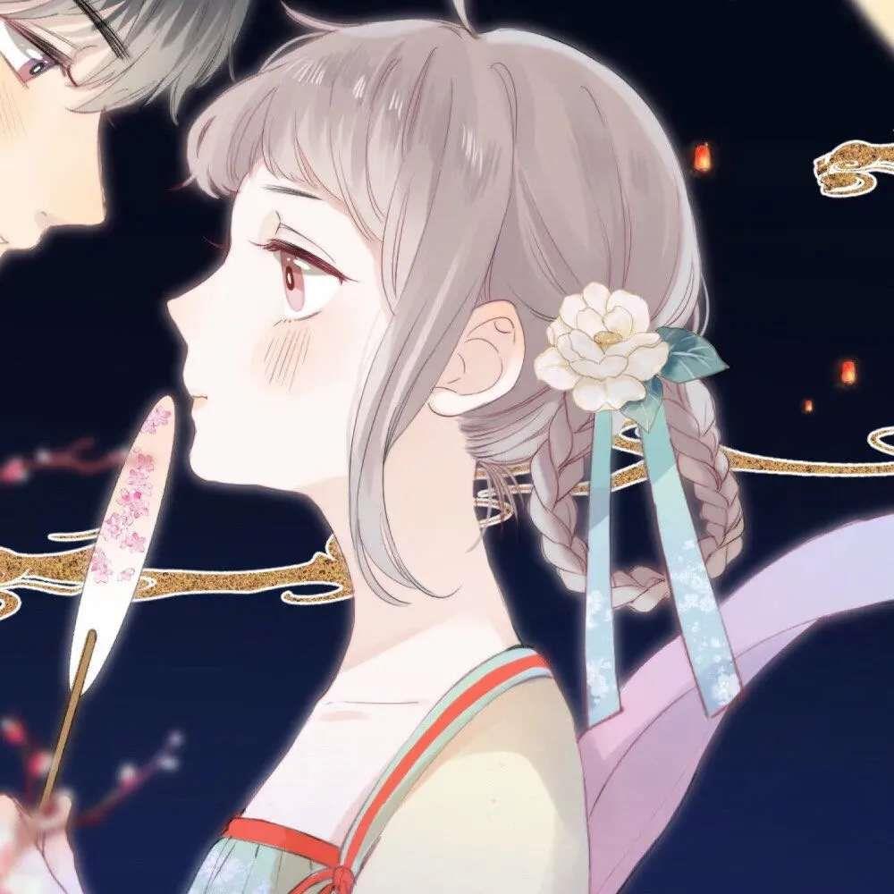 养眼好看的卡通手绘情侣头像大全