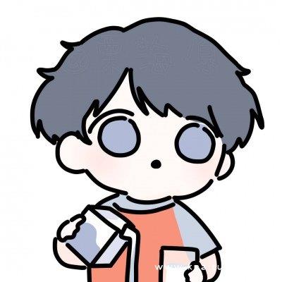 手绘情侣头像/手绘简约卡通qq头像图片