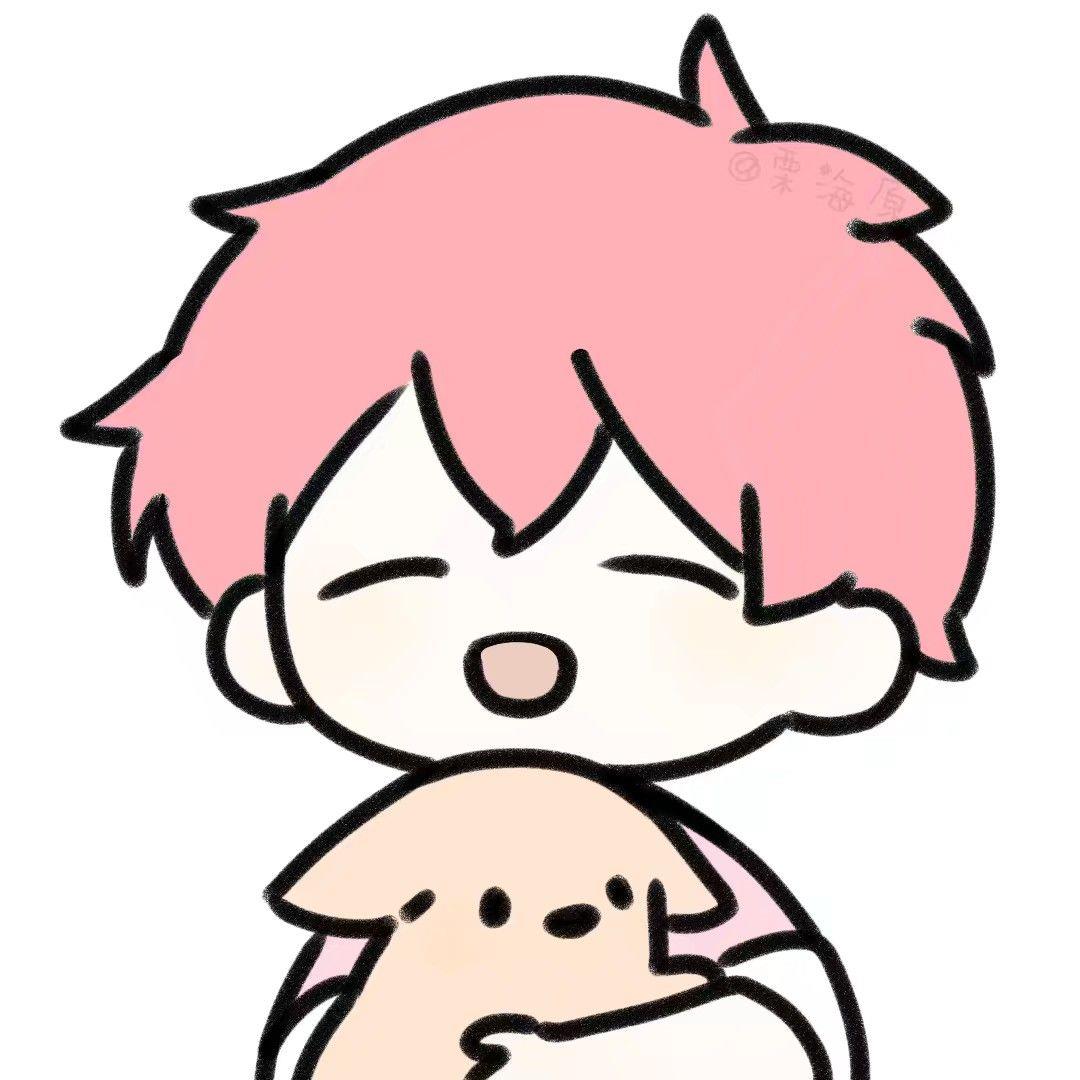 粉色系卡通可爱女生头像大全