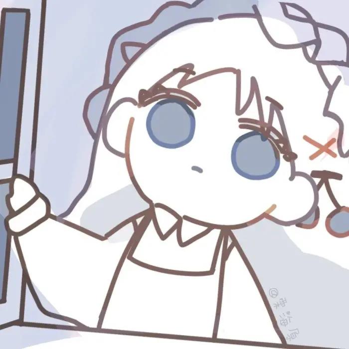 栗海原可爱动漫卡通微信头像图片