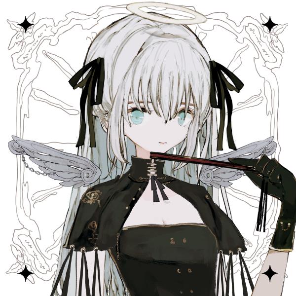 好看的卡通手绘女生QQ头像