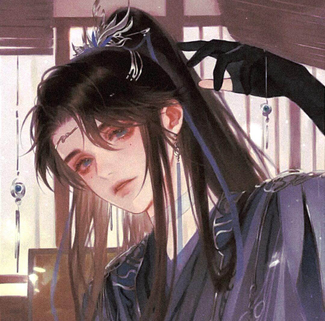 超好看的古风漫画男生微信头像