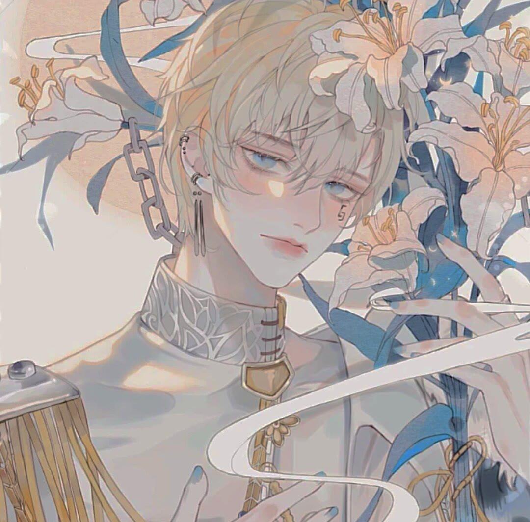 超好看的古风漫画男生微信头像